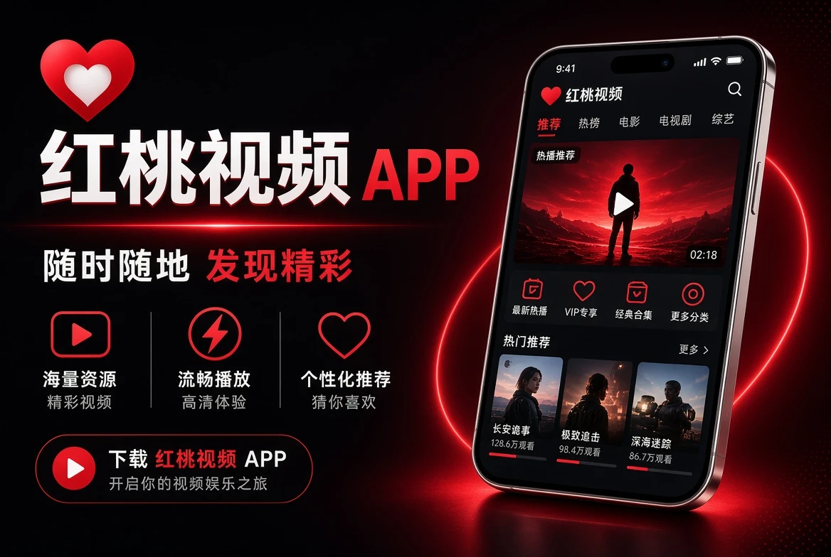 红桃视频APP内容导览配图